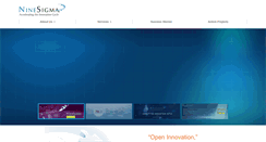 Desktop Screenshot of ninesigma.com